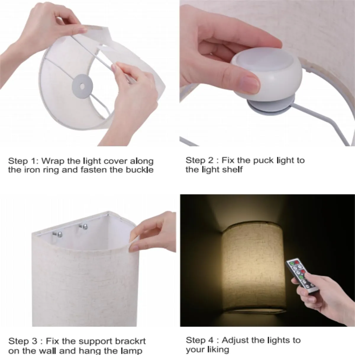 Wall Sconces Set of Two Battery Operated Hand Drawn Trendy Minimal Abstract Pattern Creative Collage Wireless Plug in Wall Lights Fixtures Remote Dimmable for Bedroom Living Room Hallway