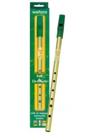 Waltons Irish Tin Whistle with Instruction Booklet
