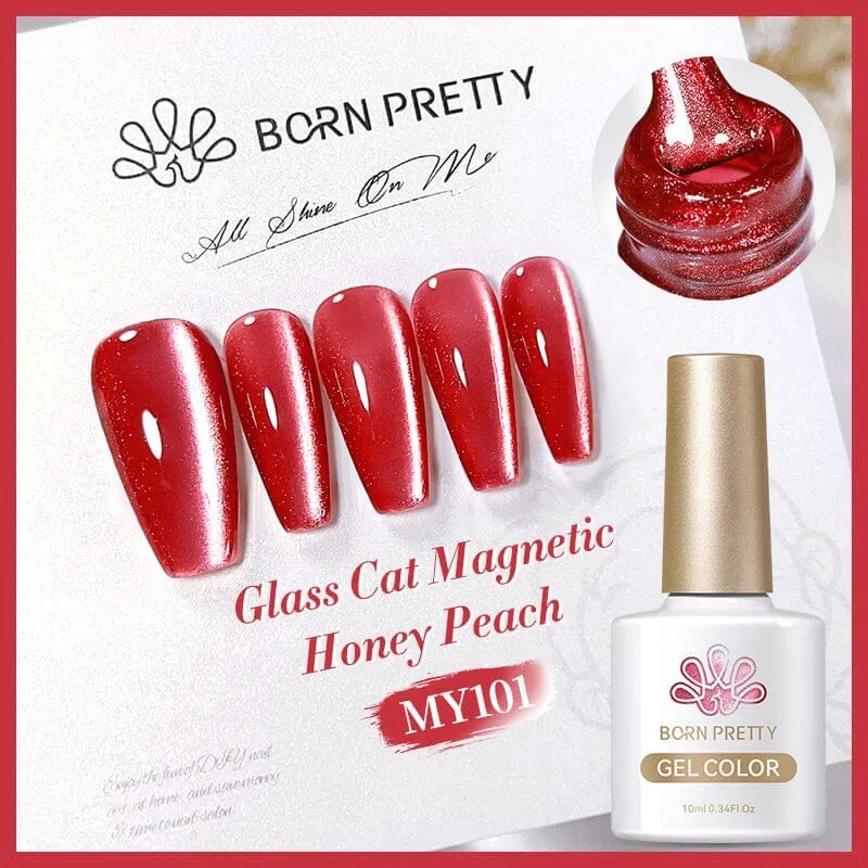 Water Light Cat Magnetic Gel Polish MY101 Honey Peach 10ml