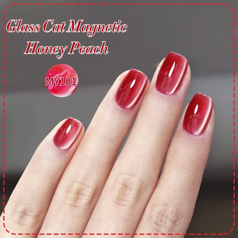 Water Light Cat Magnetic Gel Polish MY101 Honey Peach 10ml