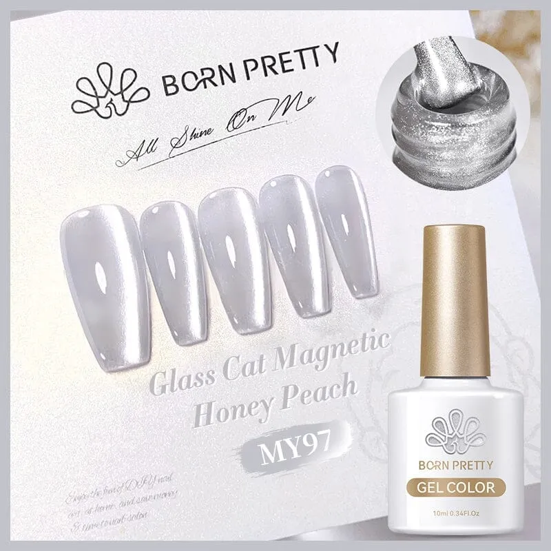 Water Light Cat Magnetic Gel Polish MY97 Honey Peach 10ml