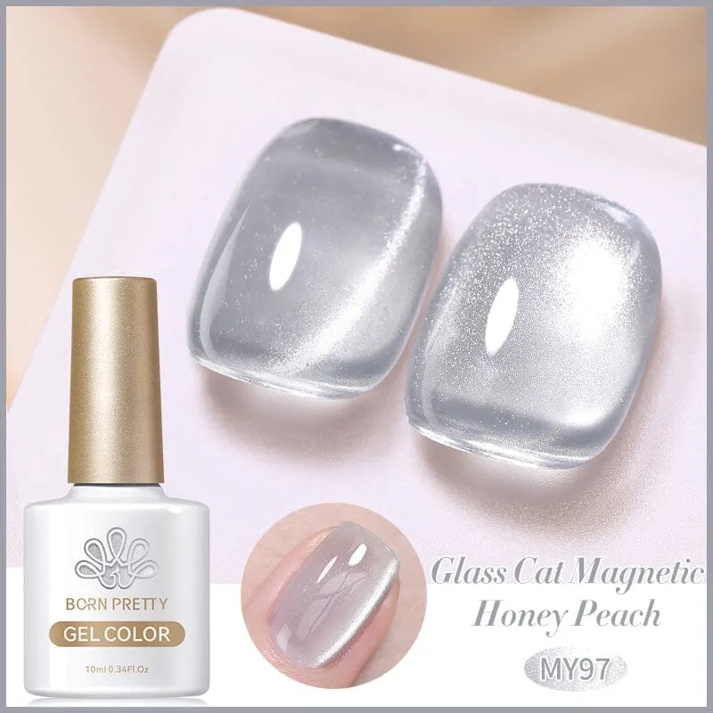 Water Light Cat Magnetic Gel Polish MY97 Honey Peach 10ml