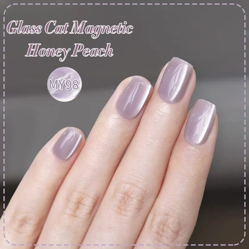Water Light Cat Magnetic Gel Polish MY98 Honey Peach 10ml
