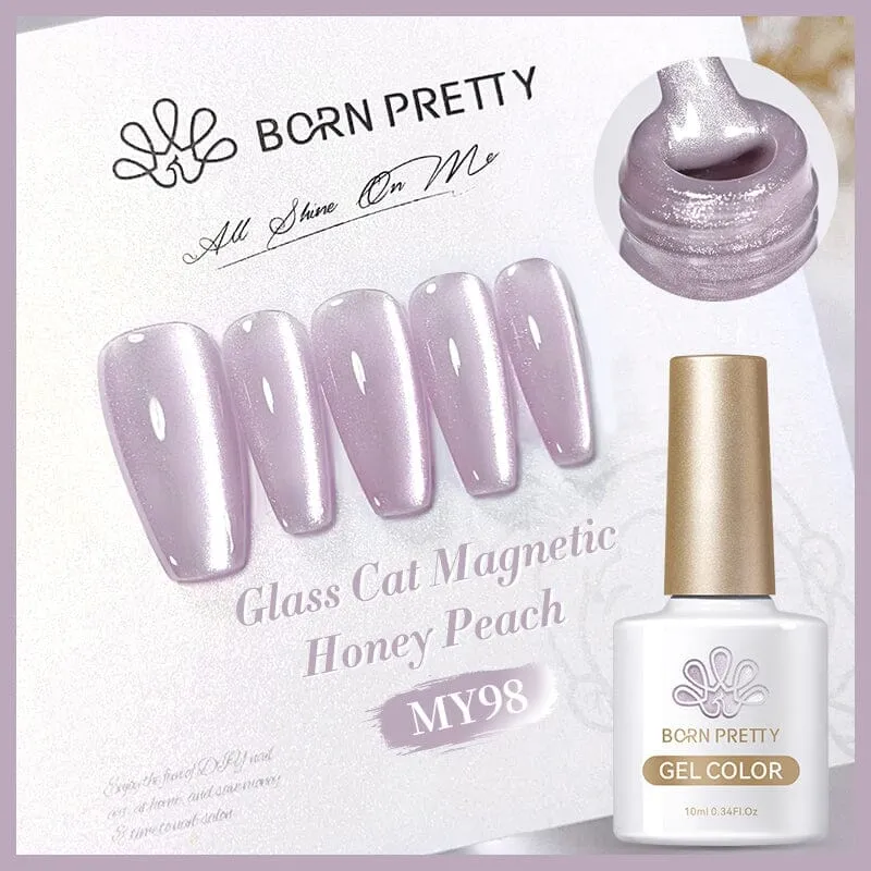 Water Light Cat Magnetic Gel Polish MY98 Honey Peach 10ml