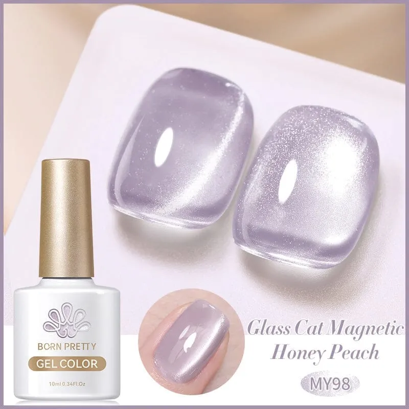 Water Light Cat Magnetic Gel Polish MY98 Honey Peach 10ml