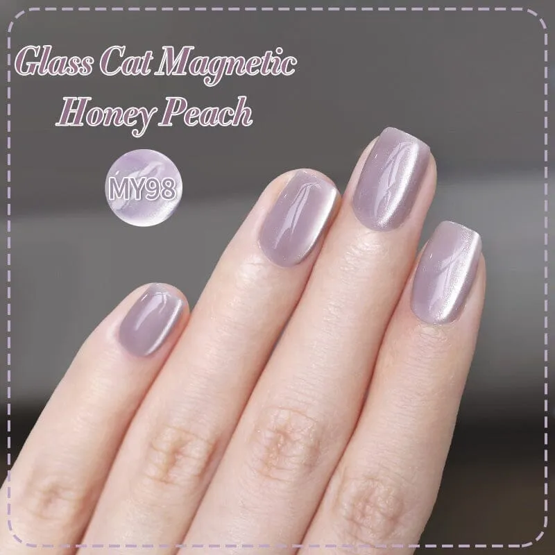 Water Light Cat Magnetic Gel Polish MY98 Honey Peach 10ml