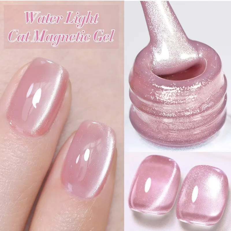 Water Light Cat Magnetic Gel Polish MY99 Honey Peach 10ml