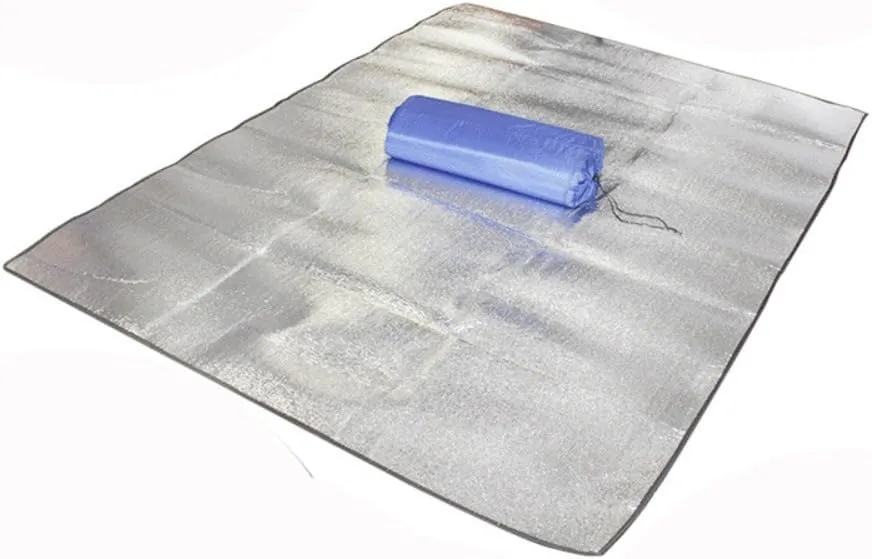 Waterproof Camping Mat Picnic Blanket Beach Sleeping Pad Aluminum Foil EVA Foam Tent Mattress