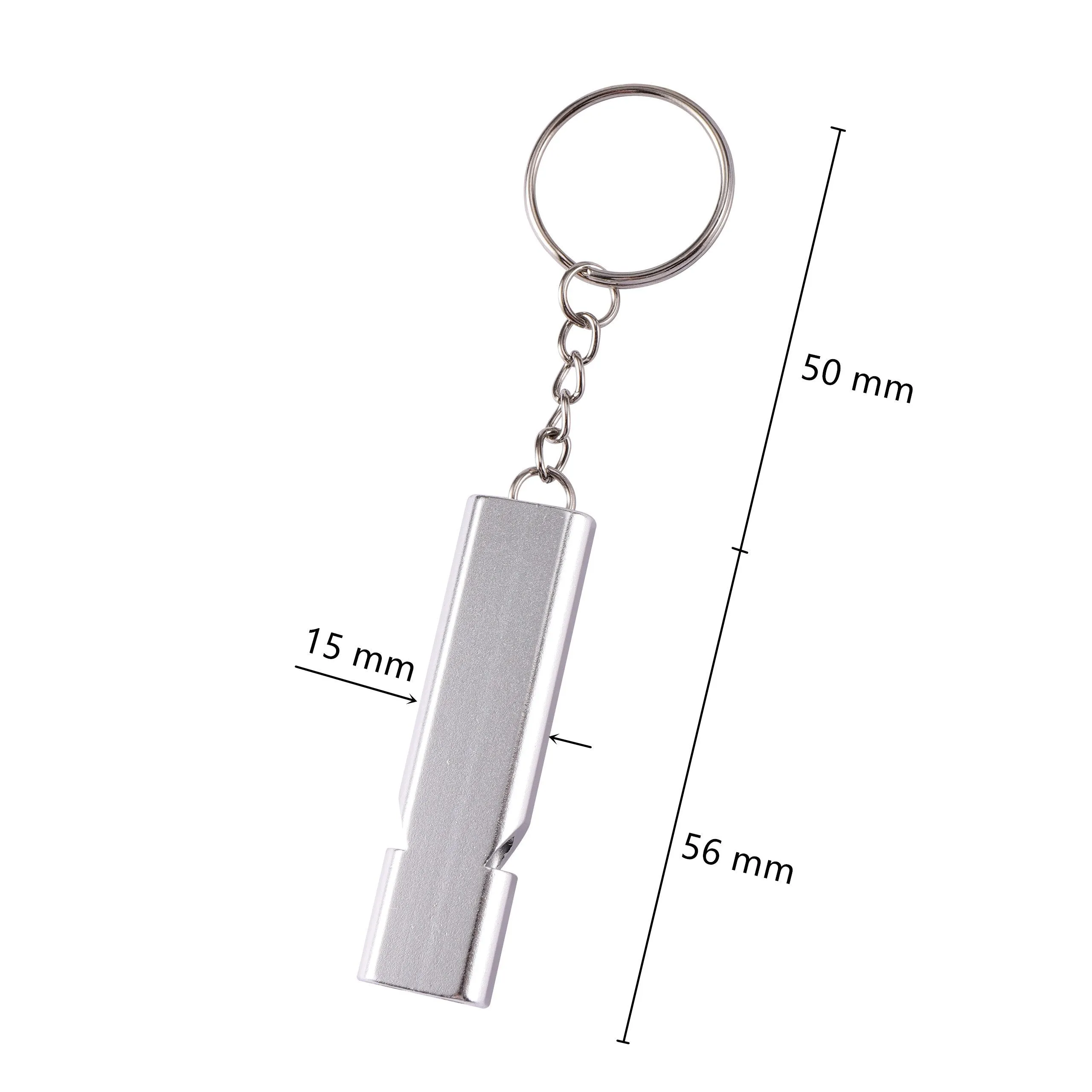 Wholesale Mini Double-Barrell Whistle Self Defense Keychain
