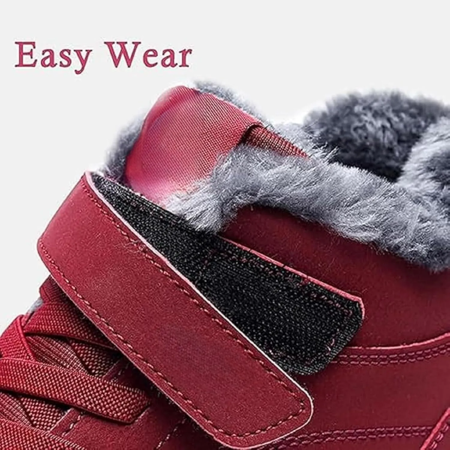 Winter Lightweight Snow Boots,Waterproof Anti Slip Outdoor Sports Shoes,Lined Warm Ankle Boot,Outdoor Walking Shoes