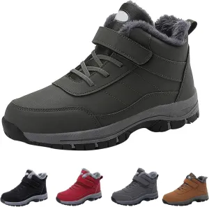Winter Lightweight Snow Boots,Waterproof Anti Slip Outdoor Sports Shoes,Lined Warm Ankle Boot,Outdoor Walking Shoes