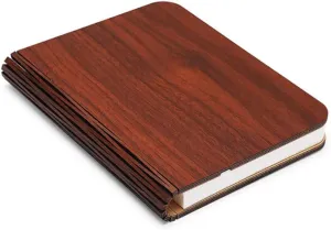 Wooden Book Light Folding Night Light Portable Book Lamp USB Rechargeable Desk Light for Mom Women Boys Kids Girls