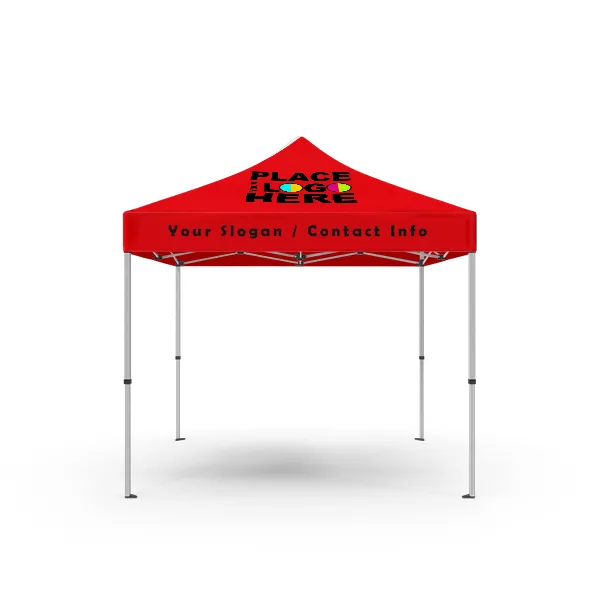 x 10ft Tents Canopy - Print Color Fully customizable Frame Full - up Aluminum All-in-one collection Custom 10ft with Pop