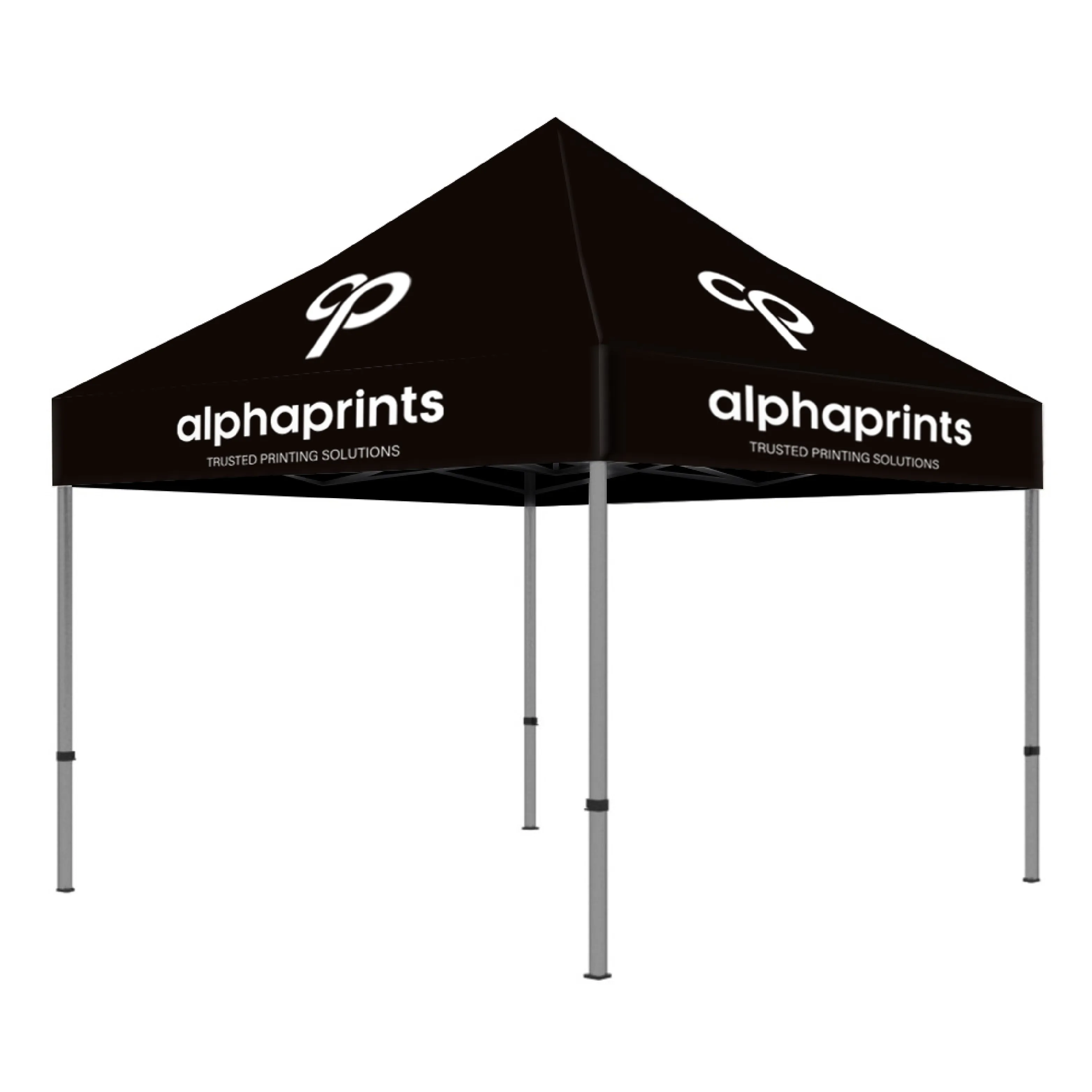 x 10ft Tents Canopy - Print Color Fully customizable Frame Full - up Aluminum All-in-one collection Custom 10ft with Pop