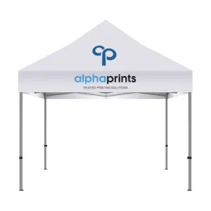 x 10ft Tents Canopy - Print Color Fully customizable Frame Full - up Aluminum All-in-one collection Custom 10ft with Pop