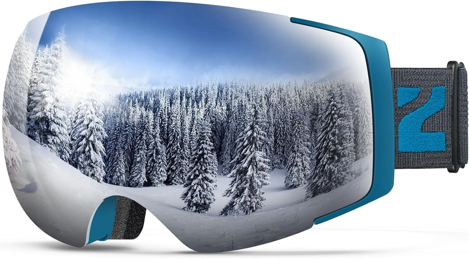 ZIONOR X4 Ski Goggles Magnetic Lens - Snowboard Goggles for Men Women Adult - Snow Goggles Anti-fog UV Protection