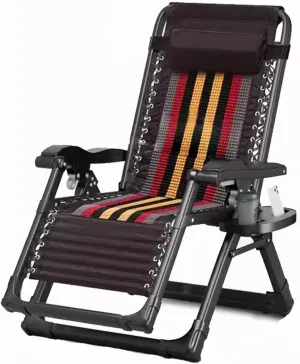 ZTGL E, Folding Camping Cot, Portable Sleeping Bed, Camping Lounge Chair, Outdoor Lightweight Bed, Office Nap Folding Lounge Chairs, Camping Cot for Adults